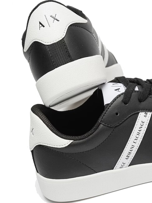 A|X STRIPES Turnschuhe schwarz+op.weiß - Herrenschuhe