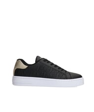 ARMANI EXCHANGE AX LOGO EMBOSSED Turnschuhe schwarz+blassgold - Damenschuhe - 2