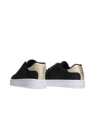 ARMANI EXCHANGE AX LOGO EMBOSSED Turnschuhe schwarz+blassgold - Damenschuhe - 3