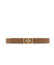 ARMANI EXCHANGE A|X BUCKLE Gürtel mit Maxi-Logo dunkler Pisco/dunkler Pisc - Gürtel - 3