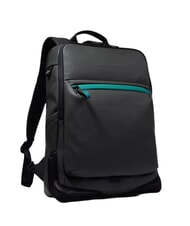PIQUADRO CORNER SPECIALE GOMMATO 15,6-Zoll-Laptop-Rucksack Schwarz - PC-Rucks&auml;cke - 2
