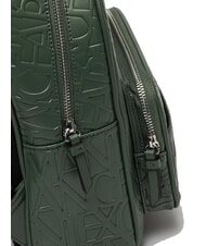 ARMANI EXCHANGE LOGO ALL OVER Rucksack mit Tasche Absinth - Damentaschen - 3