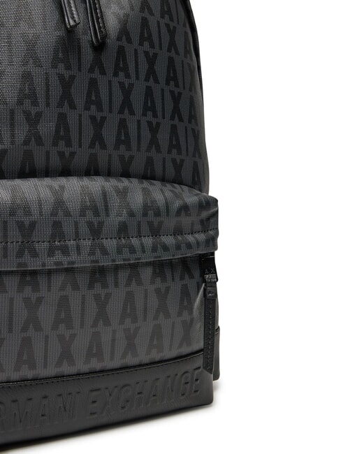 A|X LOGO ALL OVER 15,6-Zoll-Laptop-Rucksack asphalt/schwarz - PC-Rucksäcke