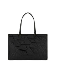 ARMANI EXCHANGE A|X MONOGRAM Schulter-Shopper-Tasche Schwarz Schwarz - Damentaschen - 3