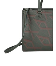 ARMANI EXCHANGE A|X MONOGRAM Schulter-Shopper-Tasche dunkler Absinth/Likör - Damentaschen - 4