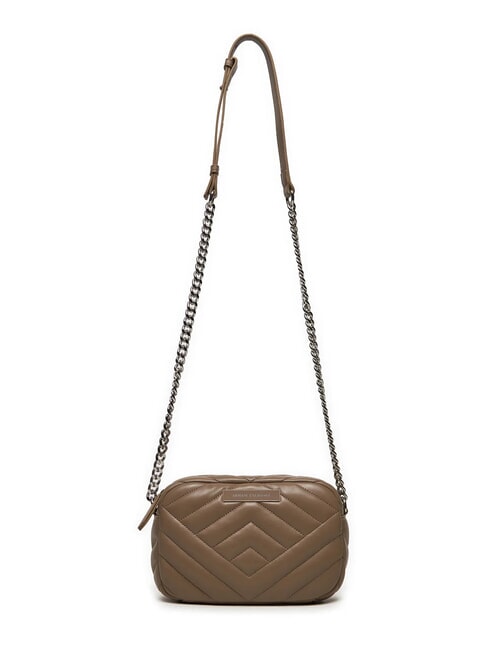 VICTORIA Matelassé-Schlafzimmertasche dunkler Pisco - Damentaschen