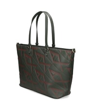 ARMANI EXCHANGE LOGO EMBOSSED Schulter-Shopper-Tasche dunkler Absinth/Likör - Damentaschen - 2