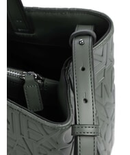 ARMANI EXCHANGE LOGO EMBOSSED Handshopper, mit Schultergurt Absinth - Damentaschen - 3