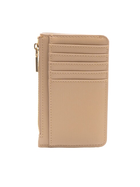 METALLIC LOGO Flaches Kartenetui mit Münzfach Sand - Brieftaschen Damen