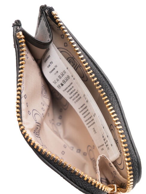 CALIWEN Kartenetui mit Reißverschluss SCHWARZ - Brieftaschen Damen