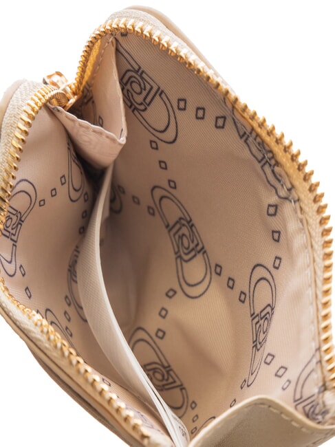 CALIWEN Kartenetui mit Reißverschluss Gold - Brieftaschen Damen