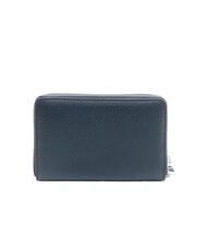 GIANNI CHIARINI GRAIN Mittelgro&szlig;e Lederbrieftasche mit umlaufendem Rei&szlig;verschluss NAVY BLAU - Brieftaschen Damen - 3