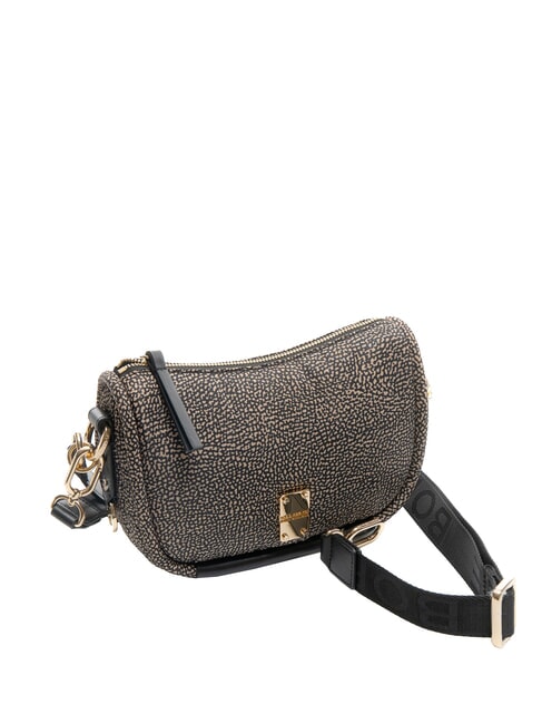 CAHIER HOBO SMALL Umhängetasche mit Schultergurt OP / NATUR / SCHWARZ - Damentaschen