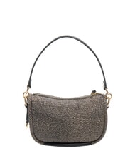 BORBONESE CAHIER HOBO SMALL Umhängetasche mit Schultergurt OP / NATUR / SCHWARZ - Damentaschen - 3