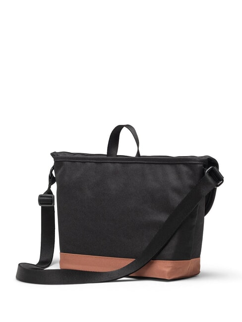 COVE Messenger-Ordner, 15,6-Zoll-PC schwarz/sattelbraun - Arbeitstaschen