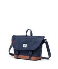 HERSCHEL COVE Messenger-Ordner, 15,6-Zoll-PC Marineblau/Sattelbraun - Arbeitstaschen - 2