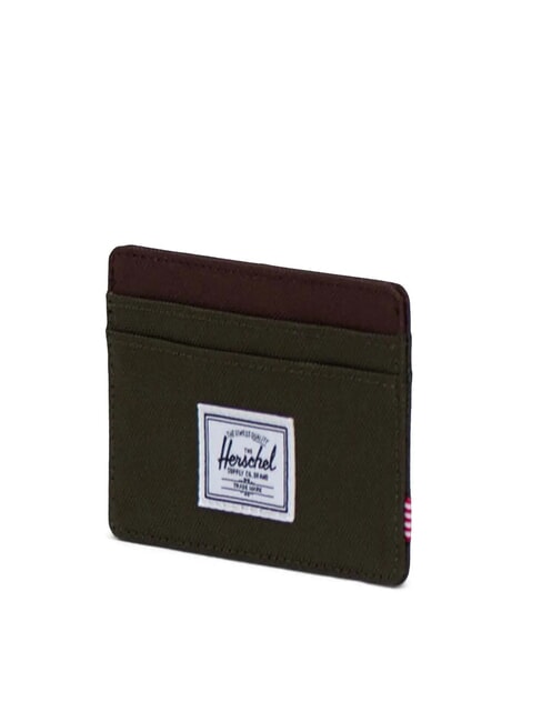 CHARLIE  Flacher Kartenhalter Efeu / chco - Brieftaschen Damen