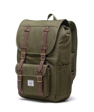 HERSCHEL LITTLE AMERICA MID Mittelgro&szlig;er Rucksack Efeu - Rucks&auml;cke f&uuml;r Schule &amp; Freizeit - 2