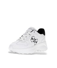 GUESS LUCKEI Sneakers mit 4G-Logo Wei&szlig; - Damenschuhe - 3