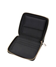 GUESS NASTRA Kleine Geldbörse mit umlaufendem Reißverschluss SCHWARZ - Brieftaschen Damen - 2
