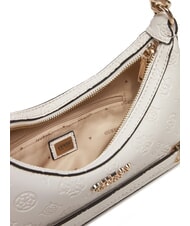 GUESS ZARELA  Umhängetasche Off-White-Logo - Damentaschen - 5