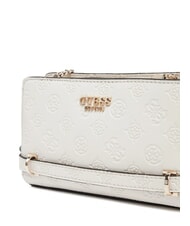 GUESS ZARELA  Umhängetasche Off-White-Logo - Damentaschen - 3