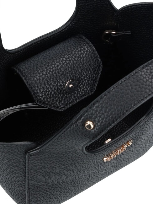 HELINA Handshopper mit Schultergurt SCHWARZ - Damentaschen