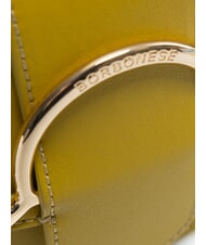 BORBONESE 110  Mikro-Umhängetasche aus Leder Grün - Damentaschen - 3