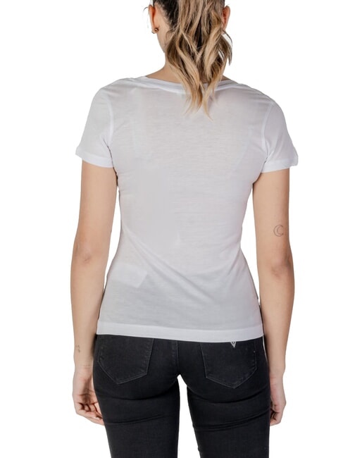 VN SS LIGHT BASIC Weiches T-Shirt mit V-Ausschnitt purweiß - T-Shirts und Tops für Damen