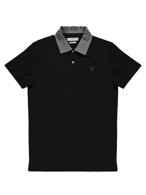 NOLAN SS Stretch-Kurzarm-Poloshirt jetbla - Herren-Polo-Shirts/Herren-Polo-Shirt/Herrenpoloshirt/Herrenpoloshirts