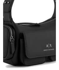 ARMANI EXCHANGE RACHEL Umhängetasche mit Taschen Schwarz - Damentaschen - 4