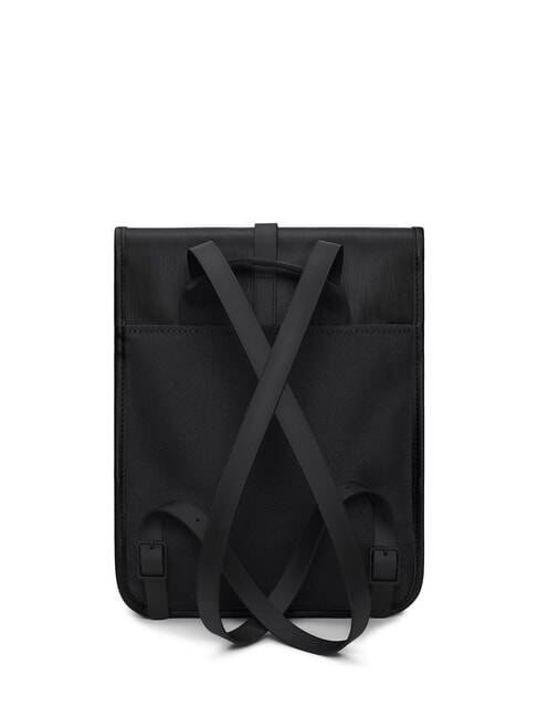 BACKPACK MICRO Rucksack mit Tablet-Halterung schwarze Maserung - Rucks&auml;cke f&uuml;r Schule &amp; Freizeit