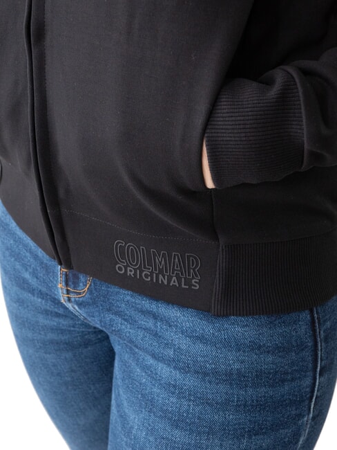 NEW TOPIC Sweatshirt mit durchgehendem Reißverschluss und Taschen Schwarz - Sweatshirts Damen