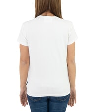 JOHN RICHMOND MECHI Stretch-T-Shirt mit Strass-Logo nicht-gerade weiss - T-Shirts und Tops für Damen - 2