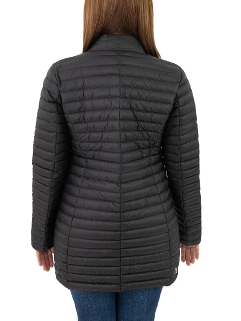 PUNKY Leichte mittellange Daunenjacke Schwarz - Daunenjacken f&uuml;r Damen