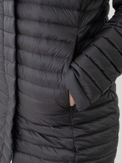 PUNKY Leichte mittellange Daunenjacke Schwarz - Daunenjacken f&uuml;r Damen
