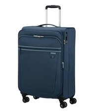 AMERICAN TOURISTER AEROSPIN  Mittlerer Trolley, erweiterbar Indigo - Halbharte Trolleys - 3