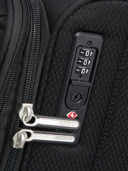 AEROSPIN Erweiterbarer Handgepäckwagen SCHWARZ - Handgepäck