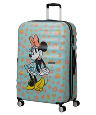 AMERICAN TOURISTER WAVEBREAKER DISNEY  Großer Trolley Minnie Pastellpunkte - Harte Trolleys - 3