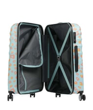 AMERICAN TOURISTER WAVEBREAKER DISNEY  Mittlerer Trolley  Minnie Pastellpunkte - Harte Trolleys - 2