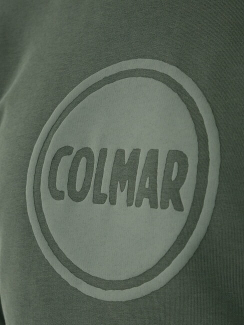 CONNECTIVE Sweatshirt mit Rundhalsausschnitt und Logo botanisch - Sweatshirts Herren