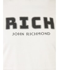 JOHN RICHMOND KUHSE T-Shirt mit Logo-Print Weiss - Herren-T-Shirts - 3