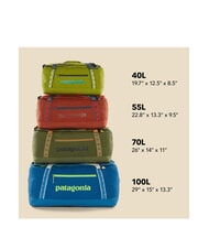 PATAGONIA BLACK HOLE 55L Reiserucksack Unity Fitz Ink Schwarz - Reisetaschen - 6