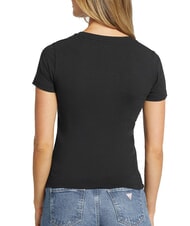 GUESS JEANS SS VN SLIM Baumwoll-T-Shirt jetbla - T-Shirts und Tops f&uuml;r Damen - 2