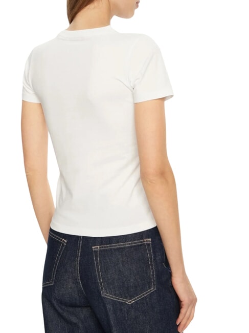 SS SLIM POCKET  Kurzarm-T-Shirt purwei&szlig; - T-Shirts und Tops f&uuml;r Damen