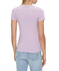 GUESS JEANS SLIM LOGO Slim-Fit-Stretch-T-Shirt - T-Shirts und Tops für Damen