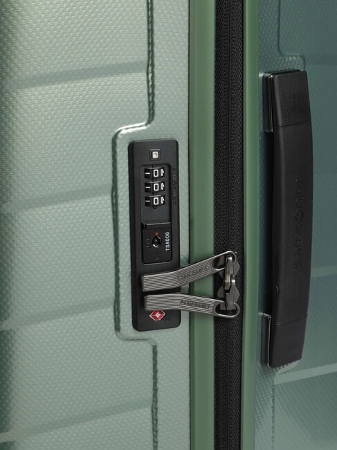 ATTRIX Großer Trolley Basilikumgrün - Harte Trolleys