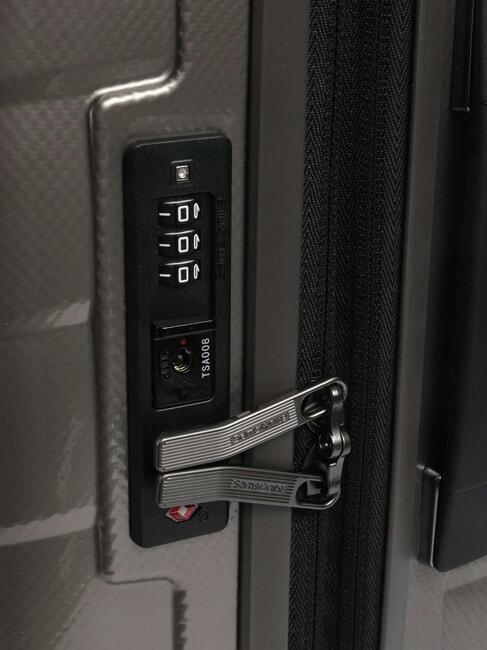 ATTRIX Erweiterbarer schlanker Kabinentrolley Dünen - Handgepäck