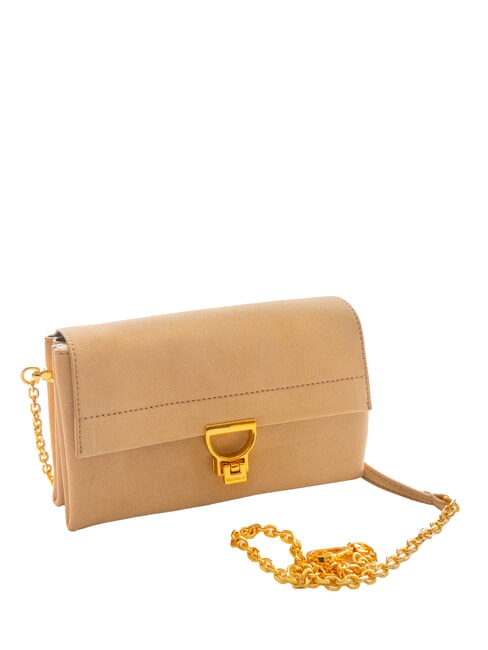 ARLETTIS PRINT Handtasche aus strukturiertem Leder getoastet - Damentaschen