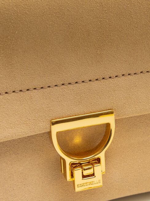 ARLETTIS PRINT Handtasche aus strukturiertem Leder getoastet - Damentaschen